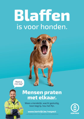 Campagnebeeld agressie (c) Kortrijk