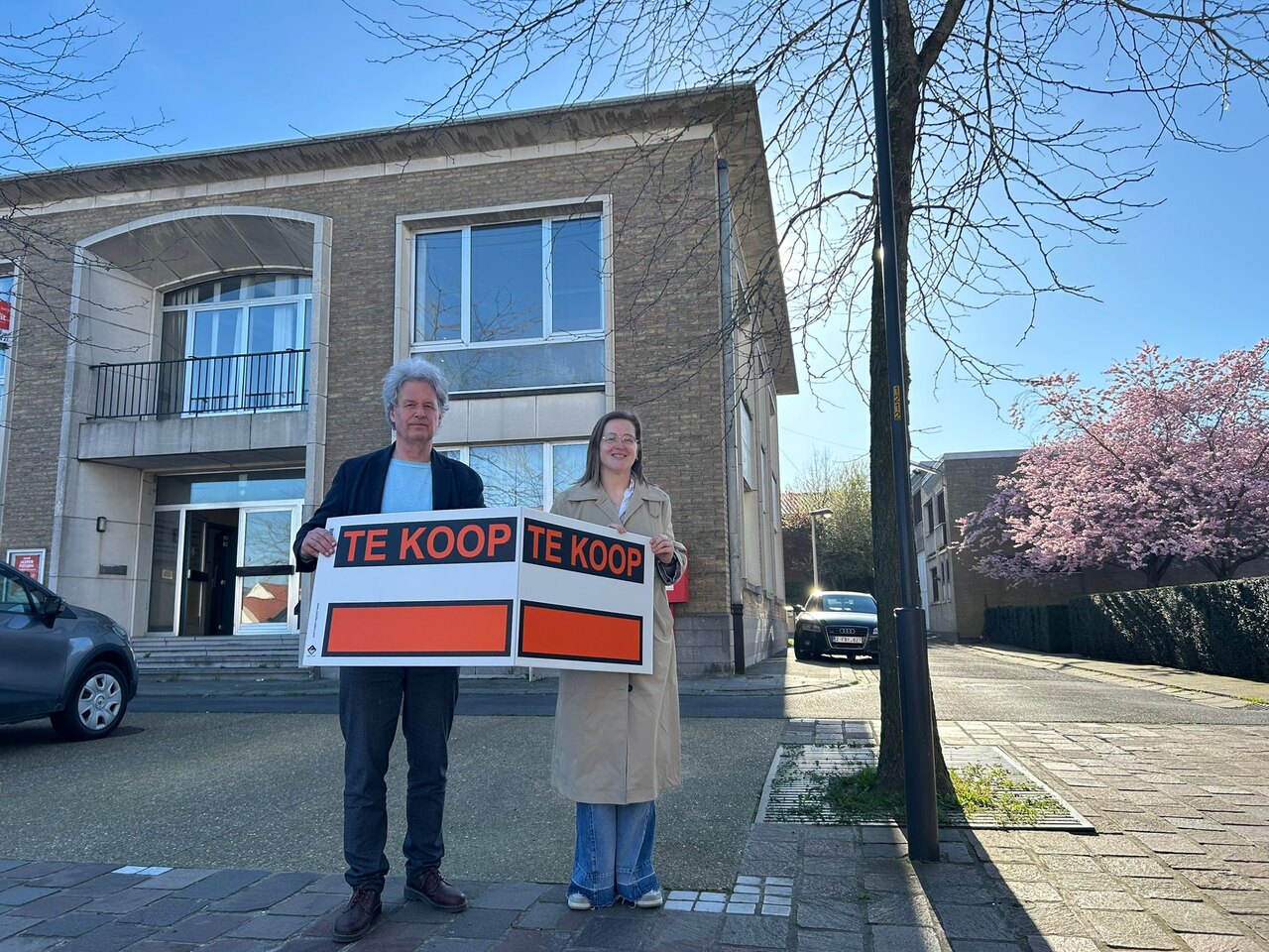 Schepen Wout Maddens en Laura Michiels (c) Kortrijk