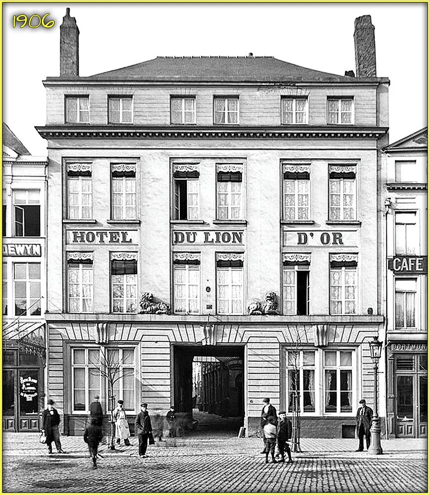 Hotel du Lion d'Or - 1906 (c) Kortrijk