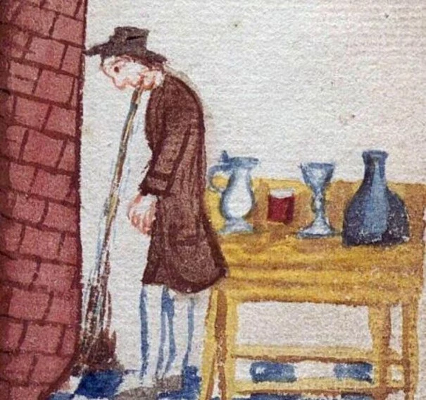 In het rijksarchief kan je een expo bezichtigen met tal van grappige en kleurrijke, vaak eeuwenoude archiefstukken (c) Rijksarchief Kortrijk