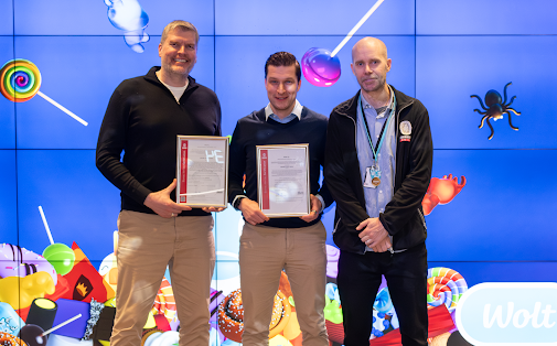 Wolt renews ISO 27001 and adds ISO 27701.