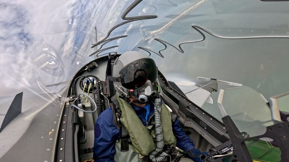 Textron shows off potential Navy T-45 replacement during Pensacola visit