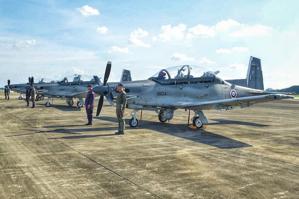 Thailand boosts its close air support with AT-6TH Wolverines - Asian Military Review