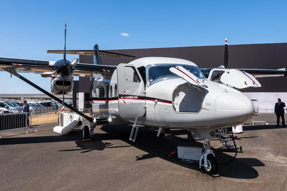 In Photos: Inside the Cessna SkyCourier at the 2026 Farnborough International Airshow