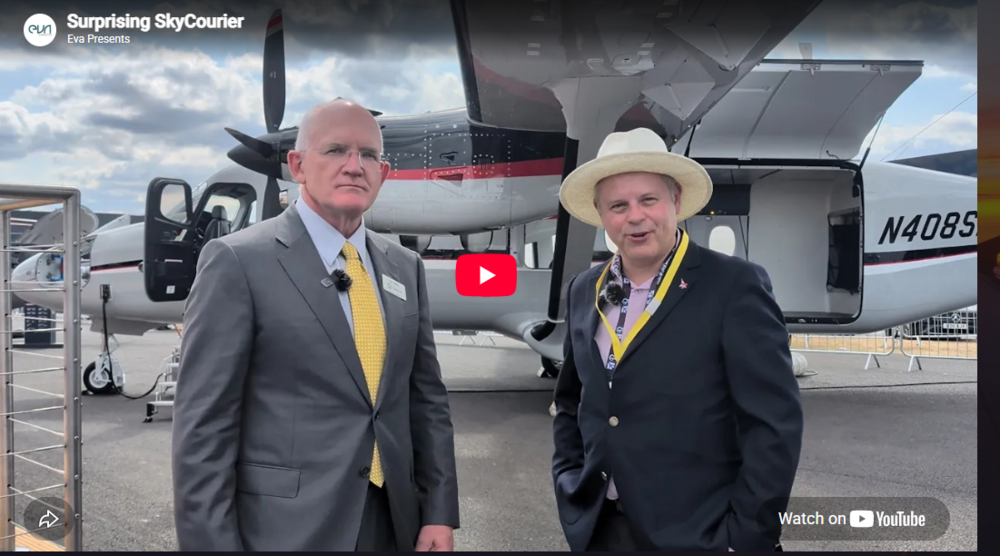 Surprising SkyCourier at the Farnborough International Airshow 2026