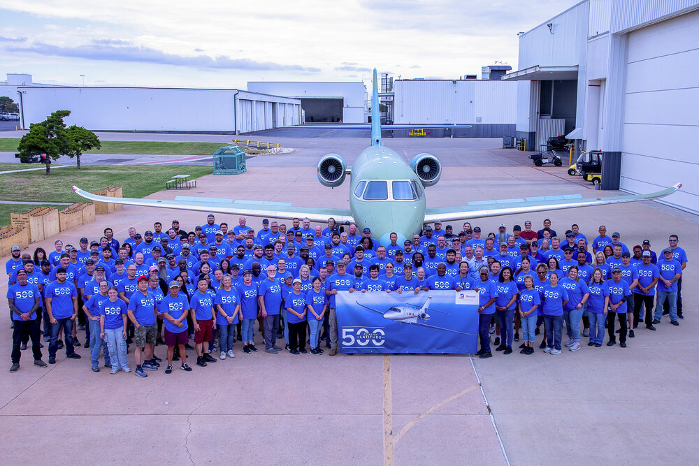 Textron Aviation Marks Rollout of 500th Citation Latitude Business Jet | AIN