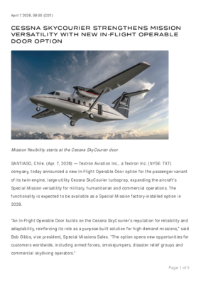 133-cessna-skycourier-strengthens-mission-versatility-with-new-in-flight-operable-door-option