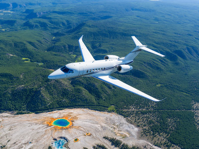 Cessna Citation Longitude Air-to-Air
