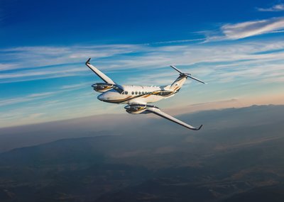 Beechcraft King Air 360 Air-to-Air 001