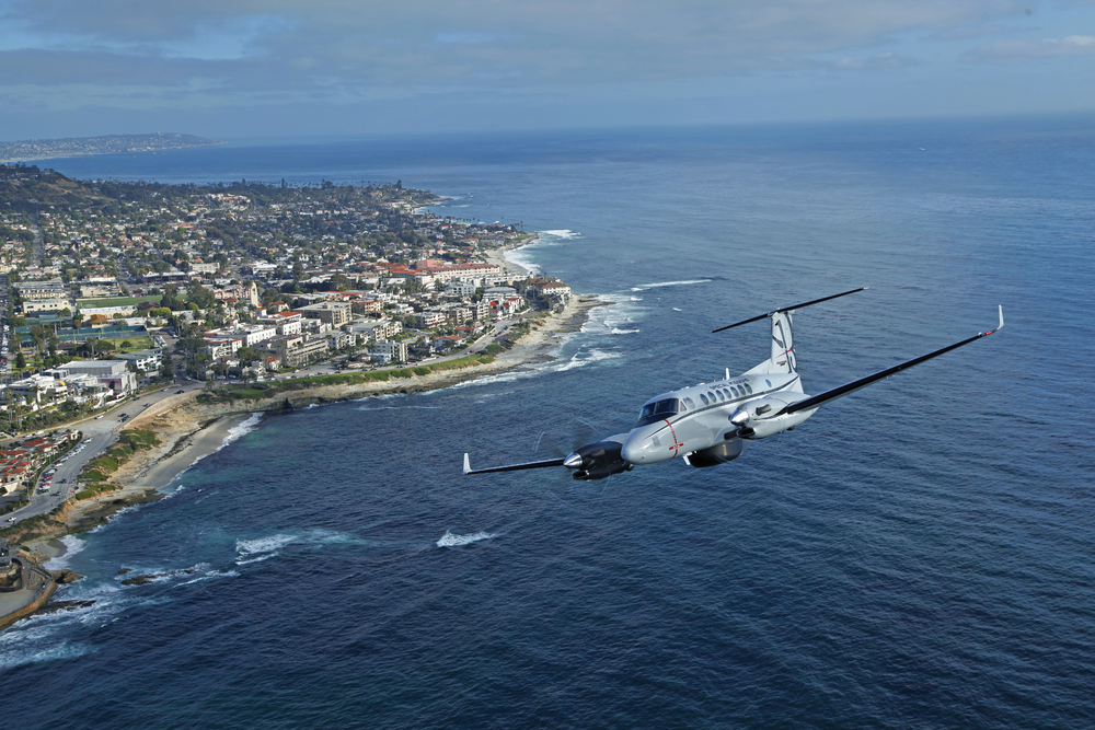 Beechcraft King Air 360ER Air-to-Air 001