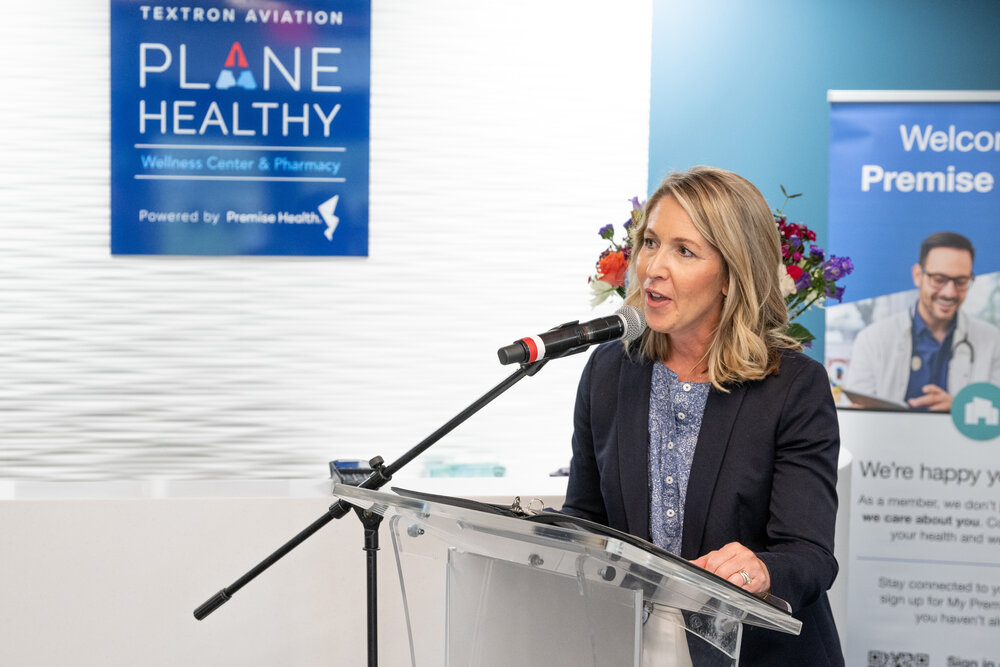 Maggie Topping, senior vice president, Human Resources and Communications, Textron Aviation