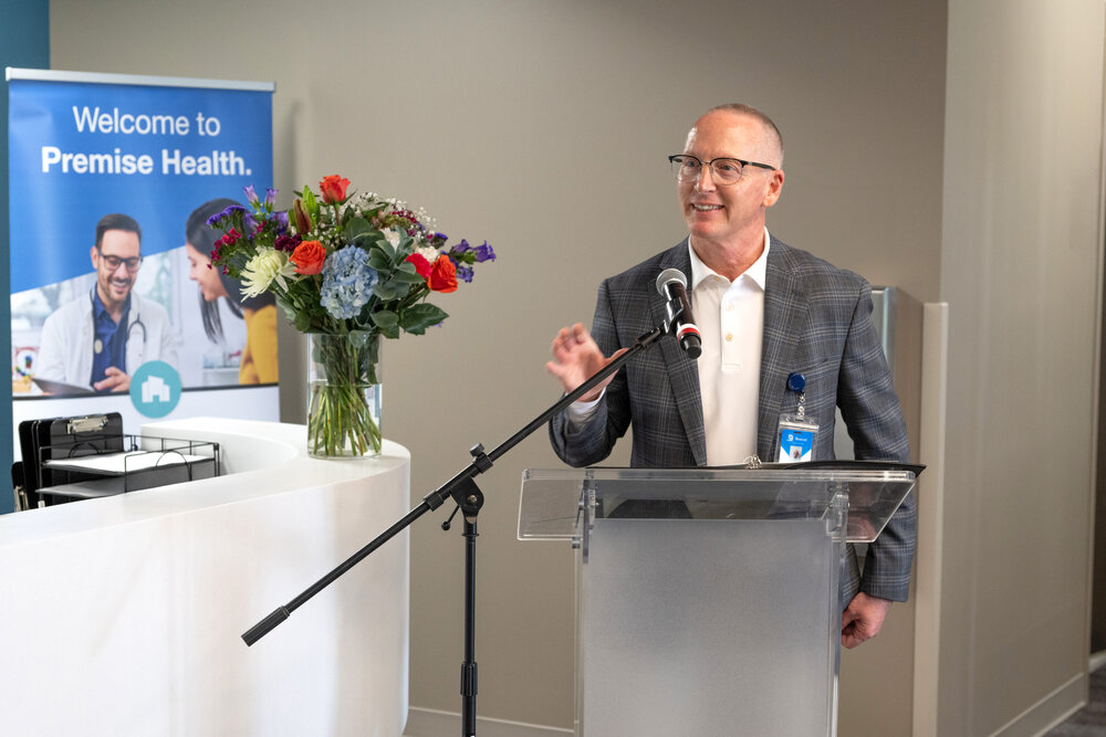 Dr. Mark McVay, D.O., FAAFP, lead physician at the Plane Healthy Wellness Center & Pharmacy east campus facility