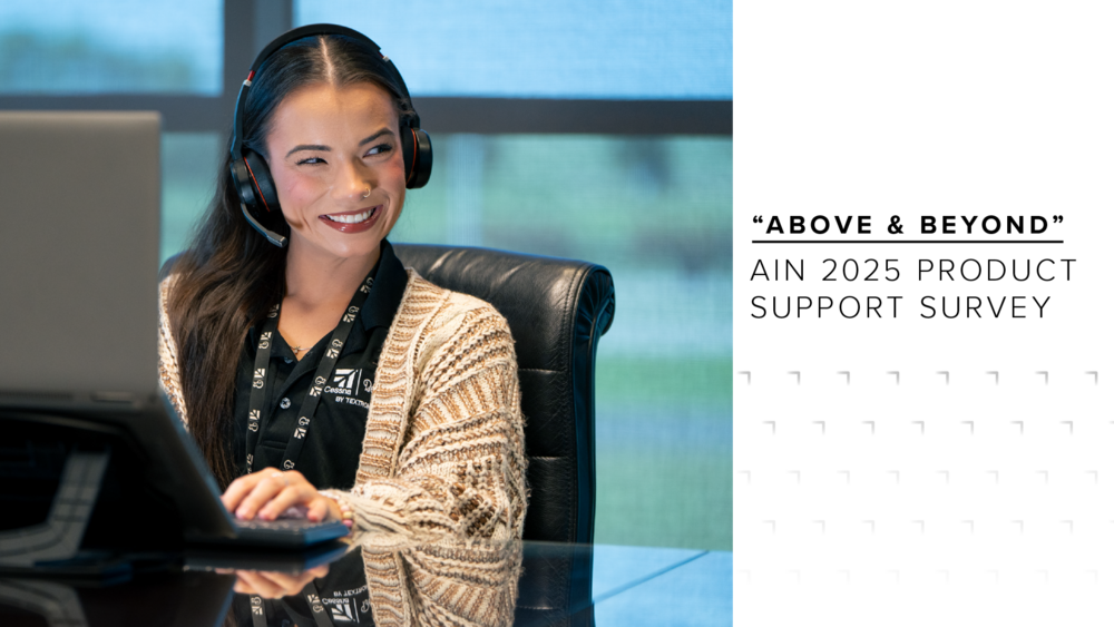 22 Textron Aviation team members recognized in AIN’s 2025 “Above & Beyond” Product Support Survey 
