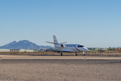 Cessna Citation Ascend Taxiing
