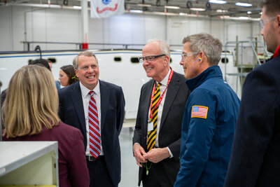 Touring the Career & Learning Center