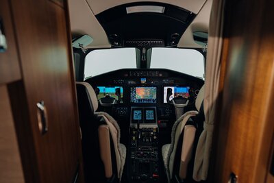 Cessna Citation Latitude cockpit