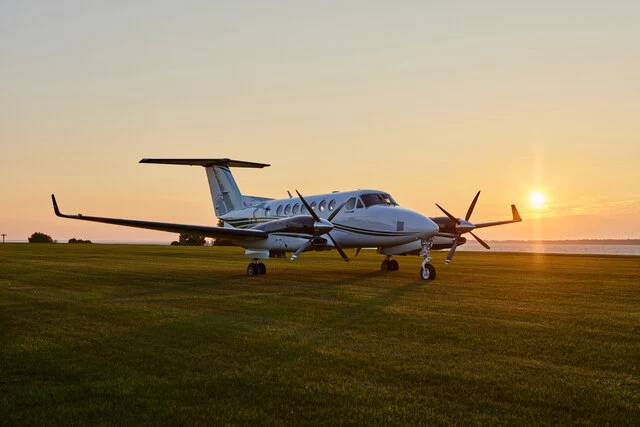 Lead image King Air 360 exterior from media kit