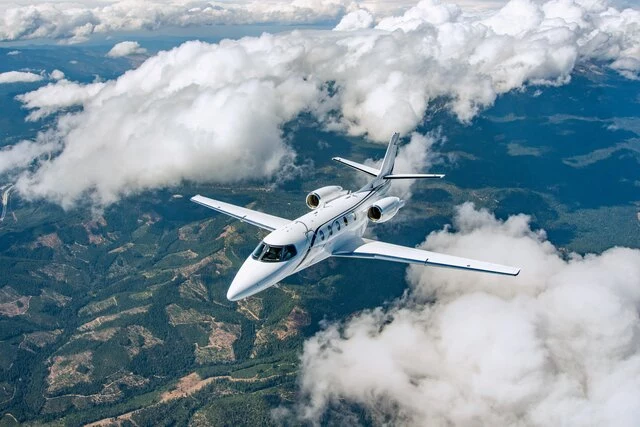Cessna Citation Ascend Air-to-Air