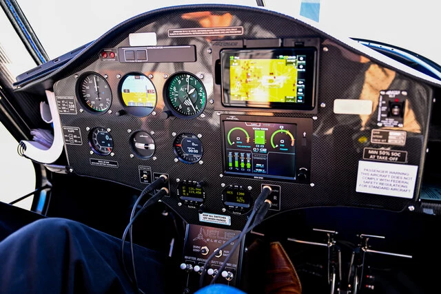 Pipistrel Velis Electro Cockpit 