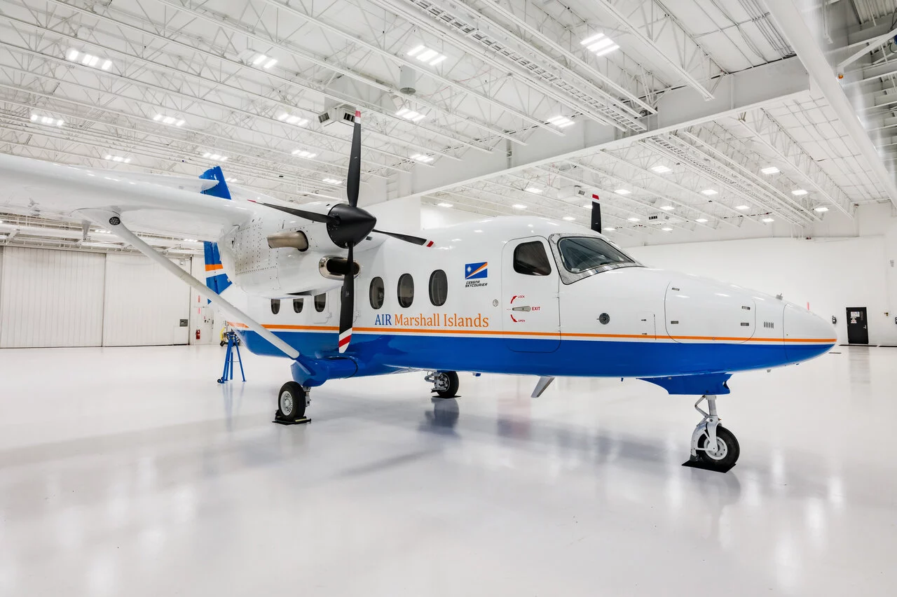 First Cessna SkyCourier delivered to the Marshall Islands 
