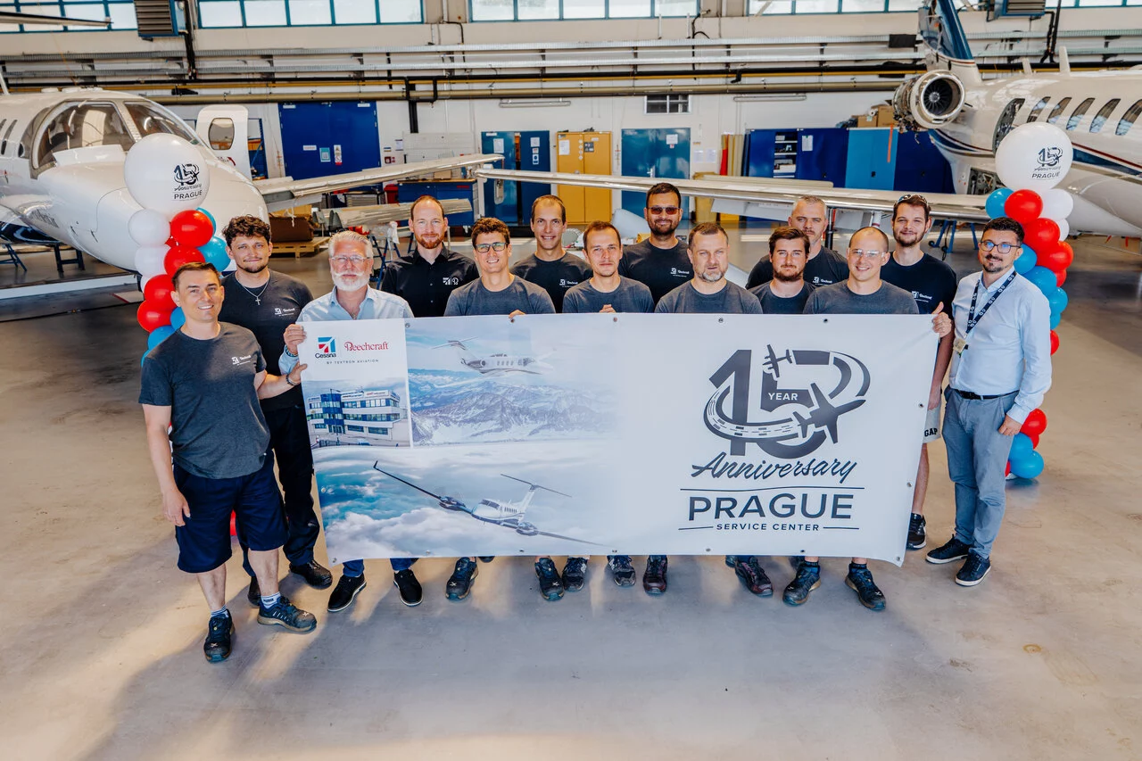 Recognizing 15 years of dependable service for European operators at our Prague Service Center