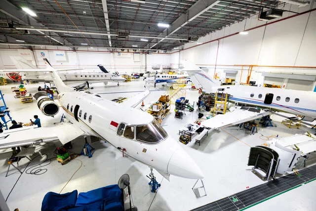 Singapore Service Center hangar