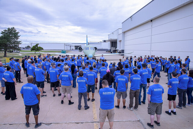 The people behind the aircraft who continue to drive success in perpetual motion. 