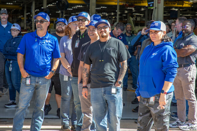 The team who crafts the future of flight celebrates the first production rollout of the Cessna Citation CJ4 Gen3.jpg
