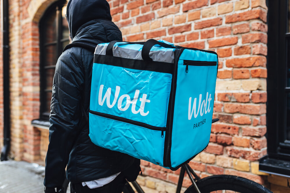 Wolt-toimitus käynnissä
