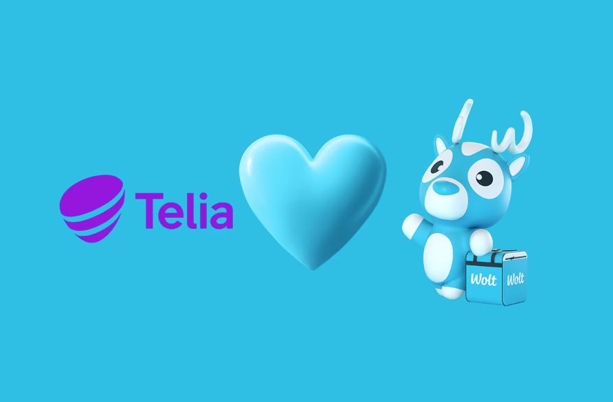 Wolt ja Telia uudistavat elektroniikan ostamista
