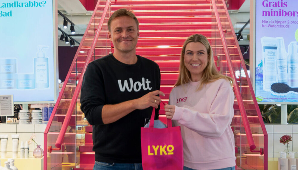 (+) Wolt inngår strategisk samarbeid med Lyko