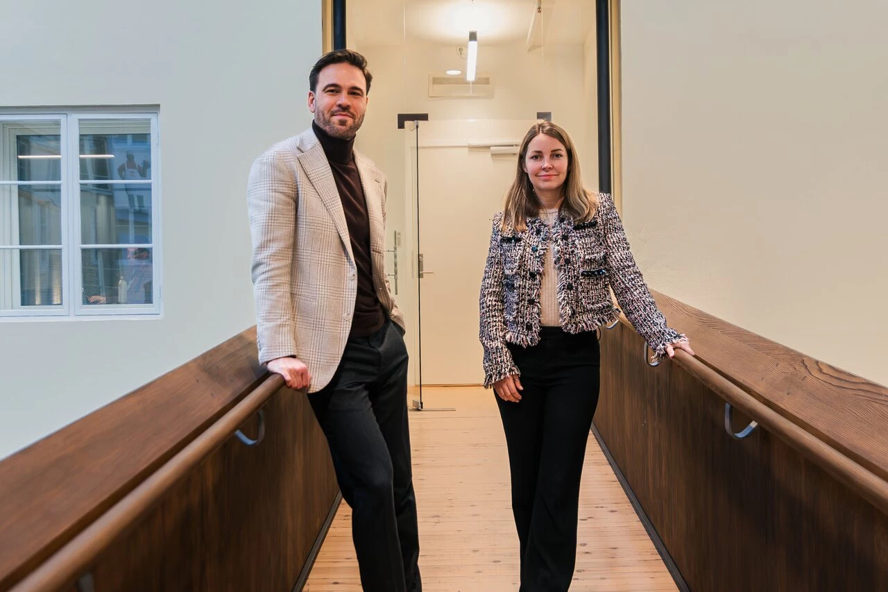 Mattis Bergh og Elisabeth Stenersen