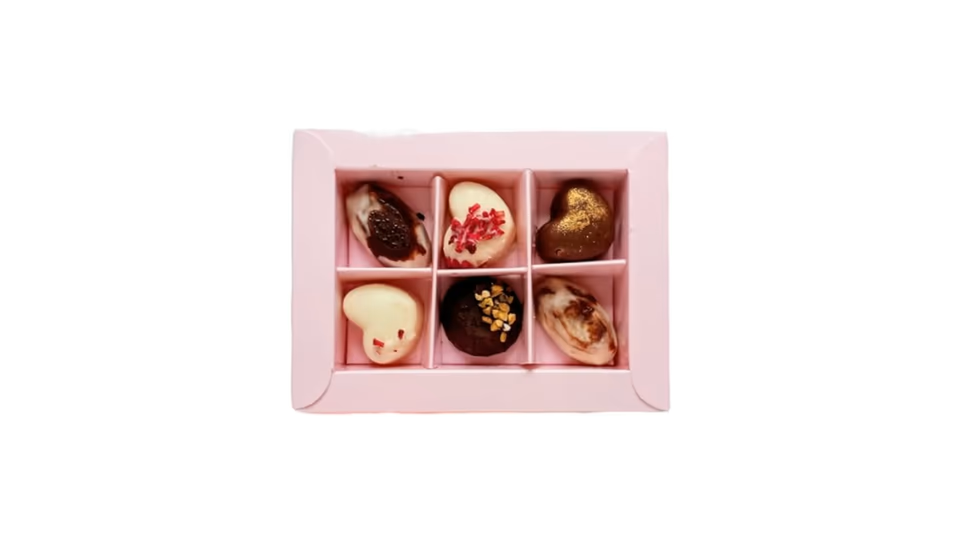 Box pralinek 6 sztuk z Sugarfree cukiernia i delikatesy bez kalorii.png