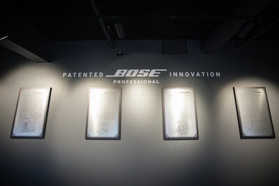Museo en la nueva sede de Bose Professional