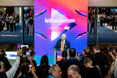 InfoComm 2025 Inauguracion Corte Liston