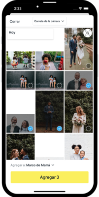 Aura App Español - Carrete Fotos