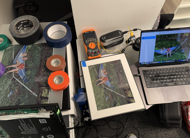 Aura Ink pruebas pantalla tinta electrónica