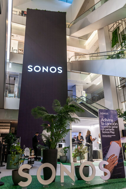 El sonido de la pop-up store de Sonos llega a Falabella Parque Arauco