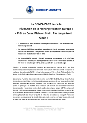 DENZA_FLASH Charging_Communiqué de Presse_FR