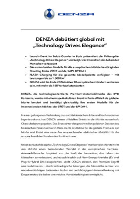 DENZA- Global entry DE