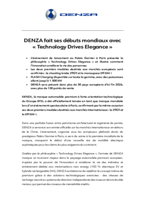 DENZA- Global entry FR
