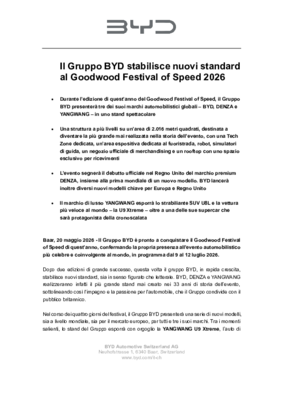 BYD_Goodwood Festival of Speed 2026_Comunicato stampa