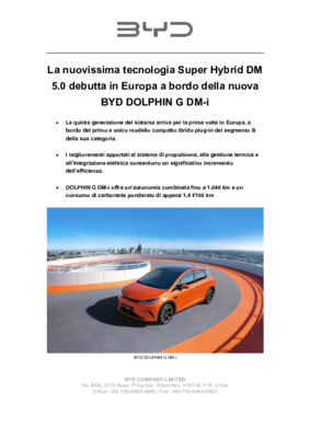 BYD DM 50 Dolphin G release v4 JMc_Communicato Stampa_final