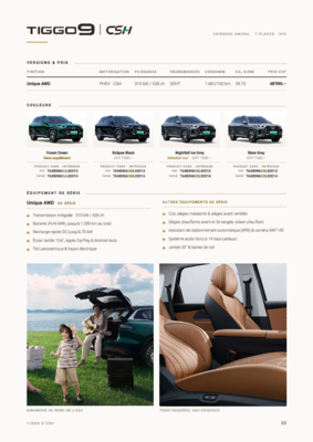 CHERY_TIGGO 9_Spec-Sheet_FR