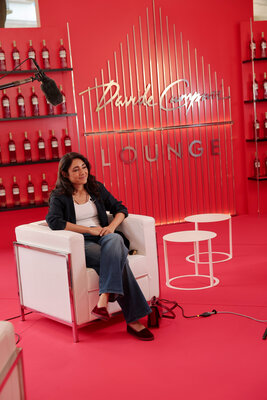 Golshifteh Farahani at Davide Campari Lounge