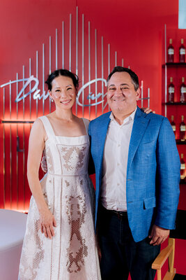 Lucy Liu & Scott Feinberg (4)