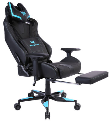 Acer Predator ANTARES, Kunstleder, Schwarz und Blau, Conforama, aktuell CHF 297.50 statt CHF 379.95 Outline 2.JPG