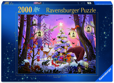 Erwachsenenpuzzle Weihnachten im Wald, 2000 Teile, Ravensburger Verlag GmbH, Orell Füssli, Fr. 46.90