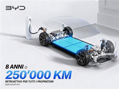 BYD estende la garanzia sulla Blade Battery a otto anni o 250’000 chilometri