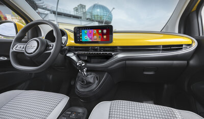 Fiat 500 Hybrid Torino_interiors